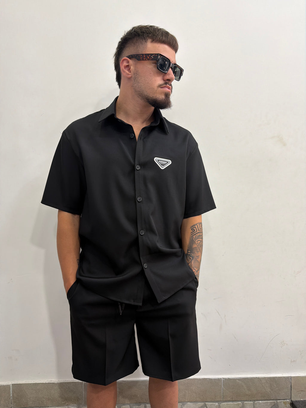 COORDINATO DIFFERENT BERMUDA E CAMICIA