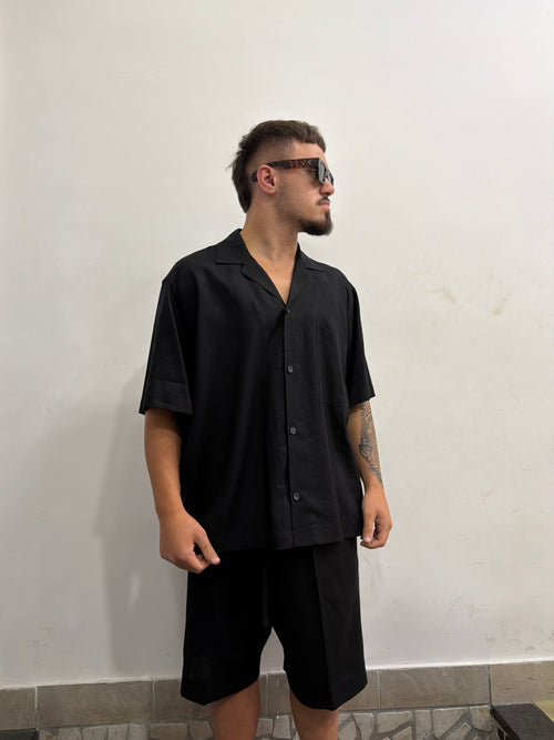 COORDINATO LINO IM BRIAN Camicia e bermuda