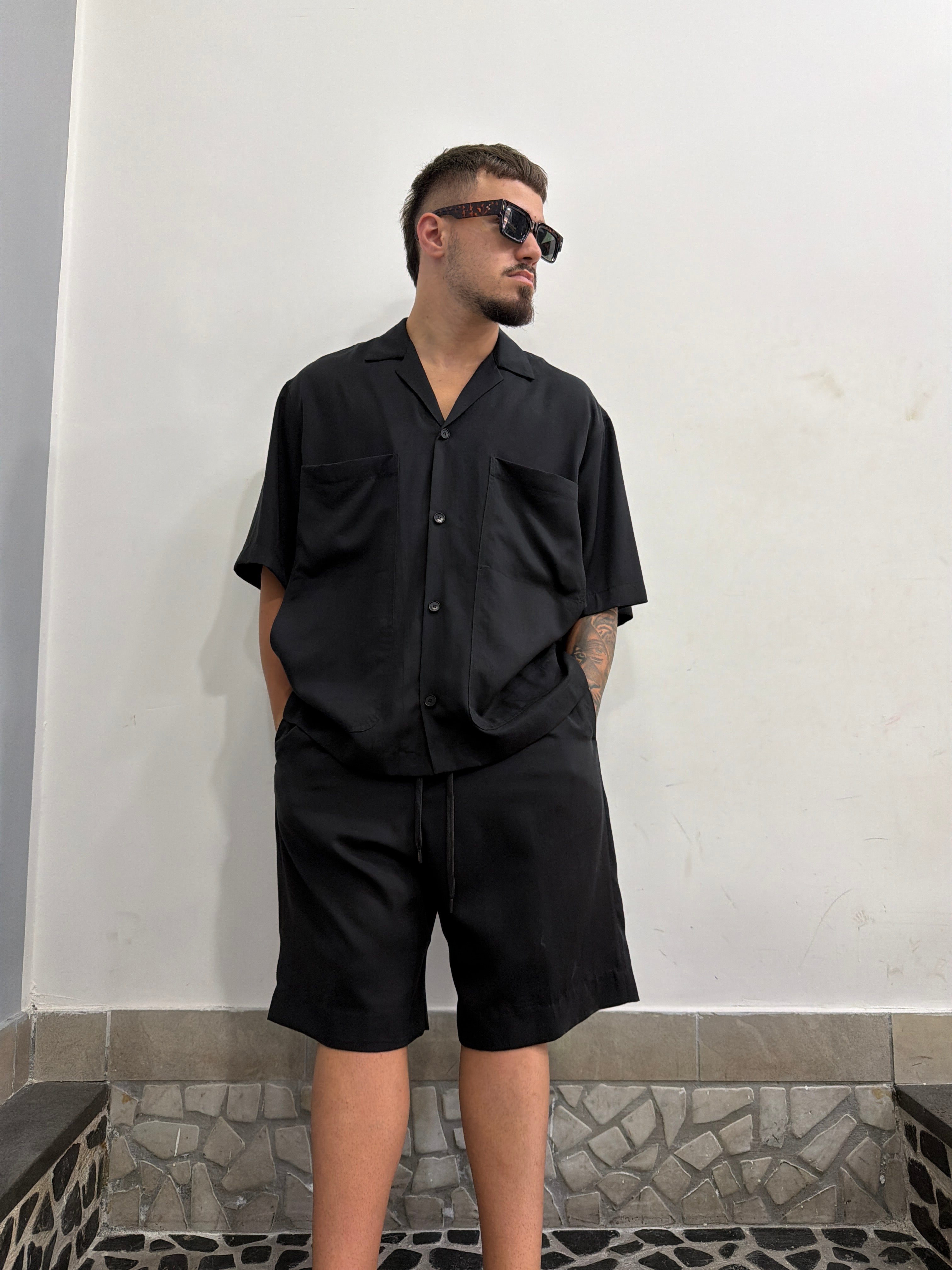 COORDINATO IM BRIAN LYOCELL CAMICIA E BERMUDA