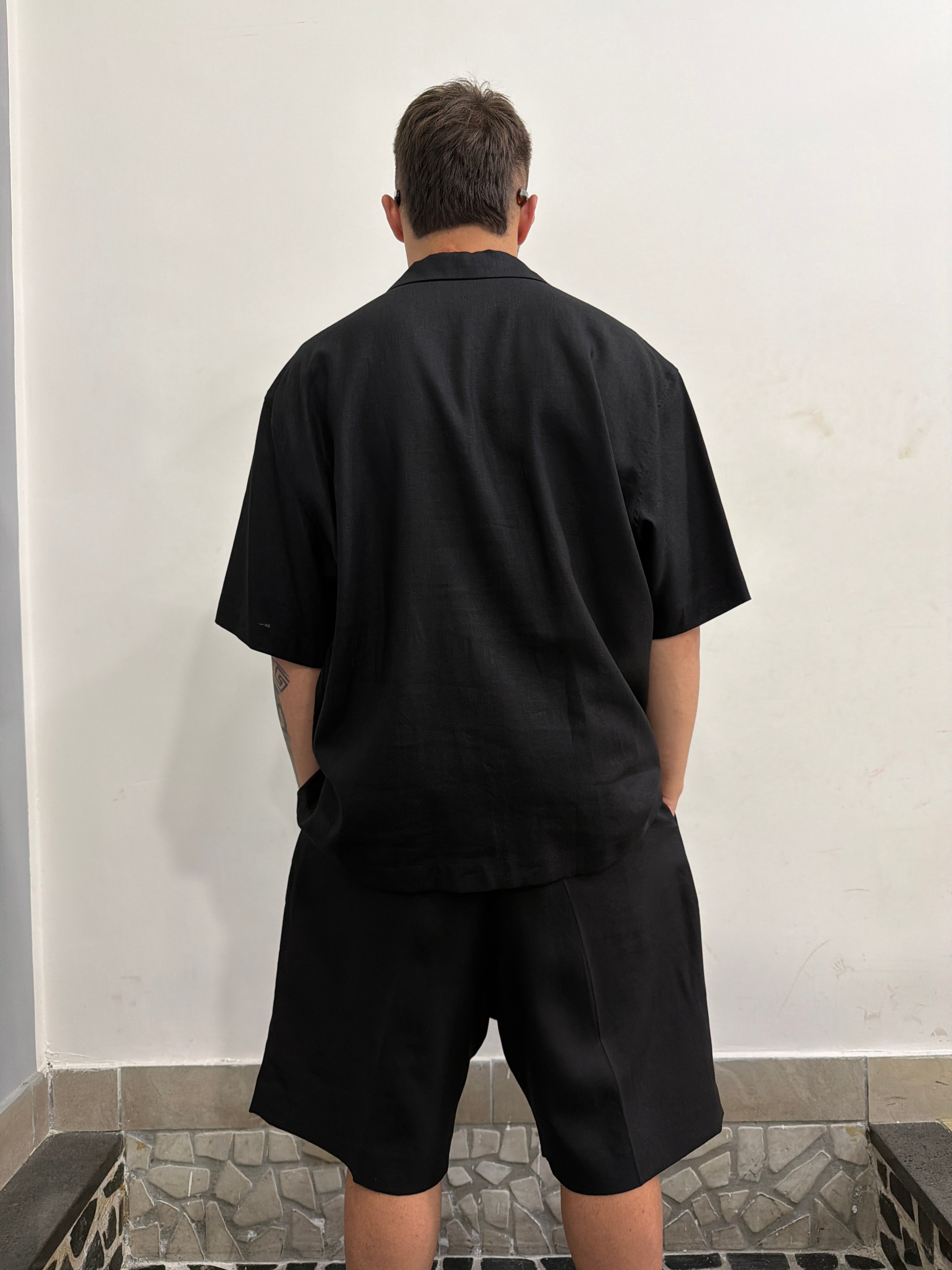 COORDINATO LINO IM BRIAN Camicia e bermuda