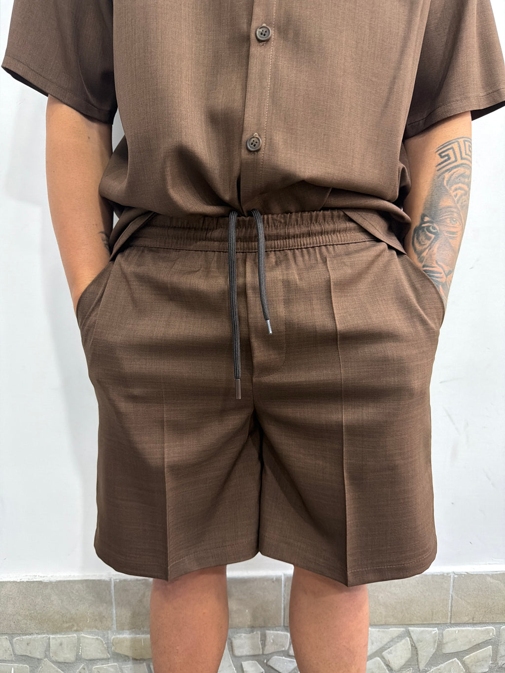 COORDINATO DIFFERENT BERMUDA E CAMICIA