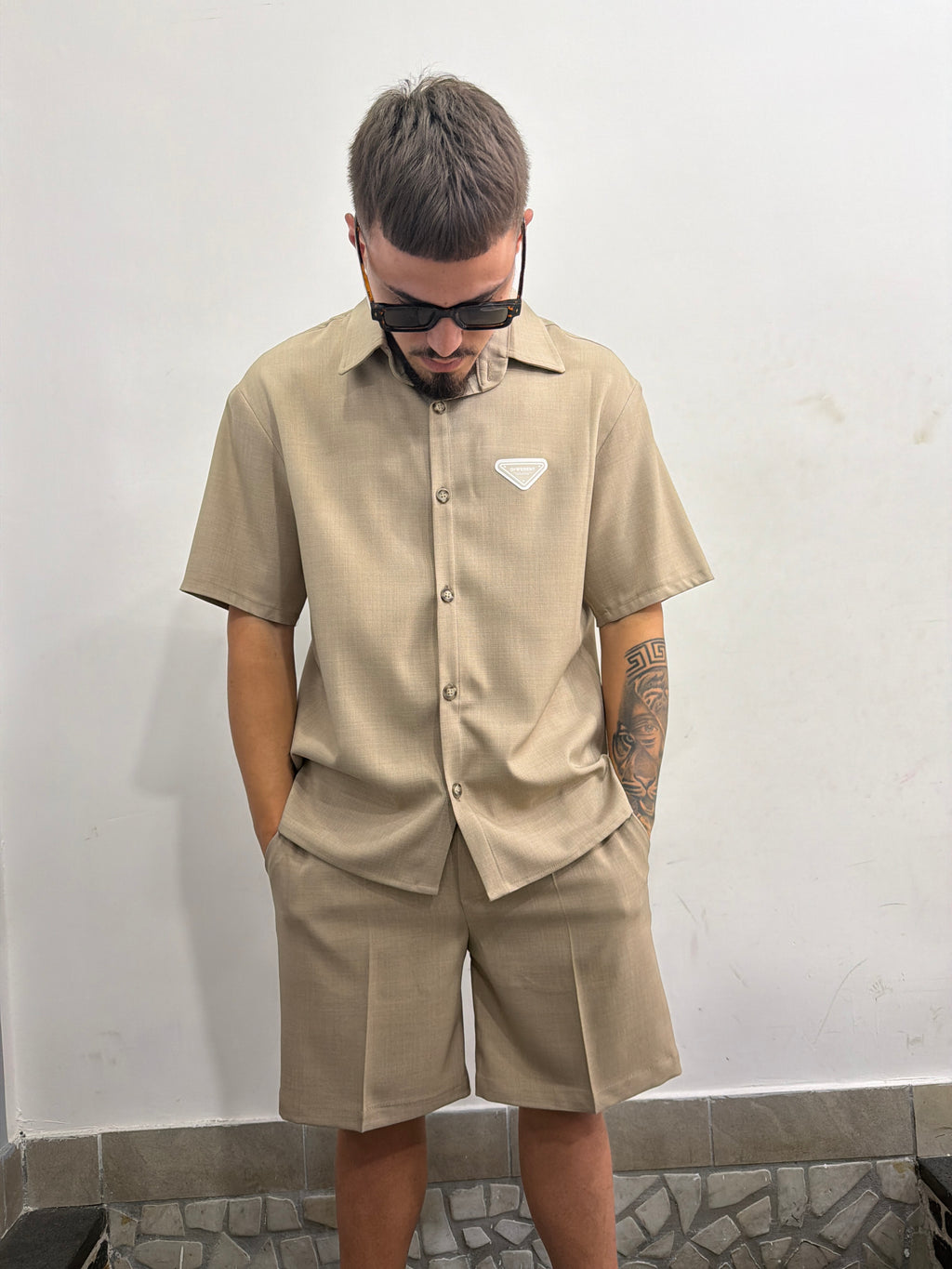 COORDINATO DIFFERENT BERMUDA E CAMICIA