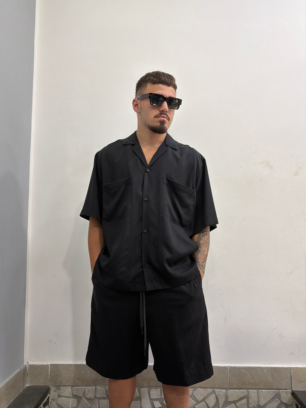 COORDINATO IM BRIAN LYOCELL CAMICIA E BERMUDA