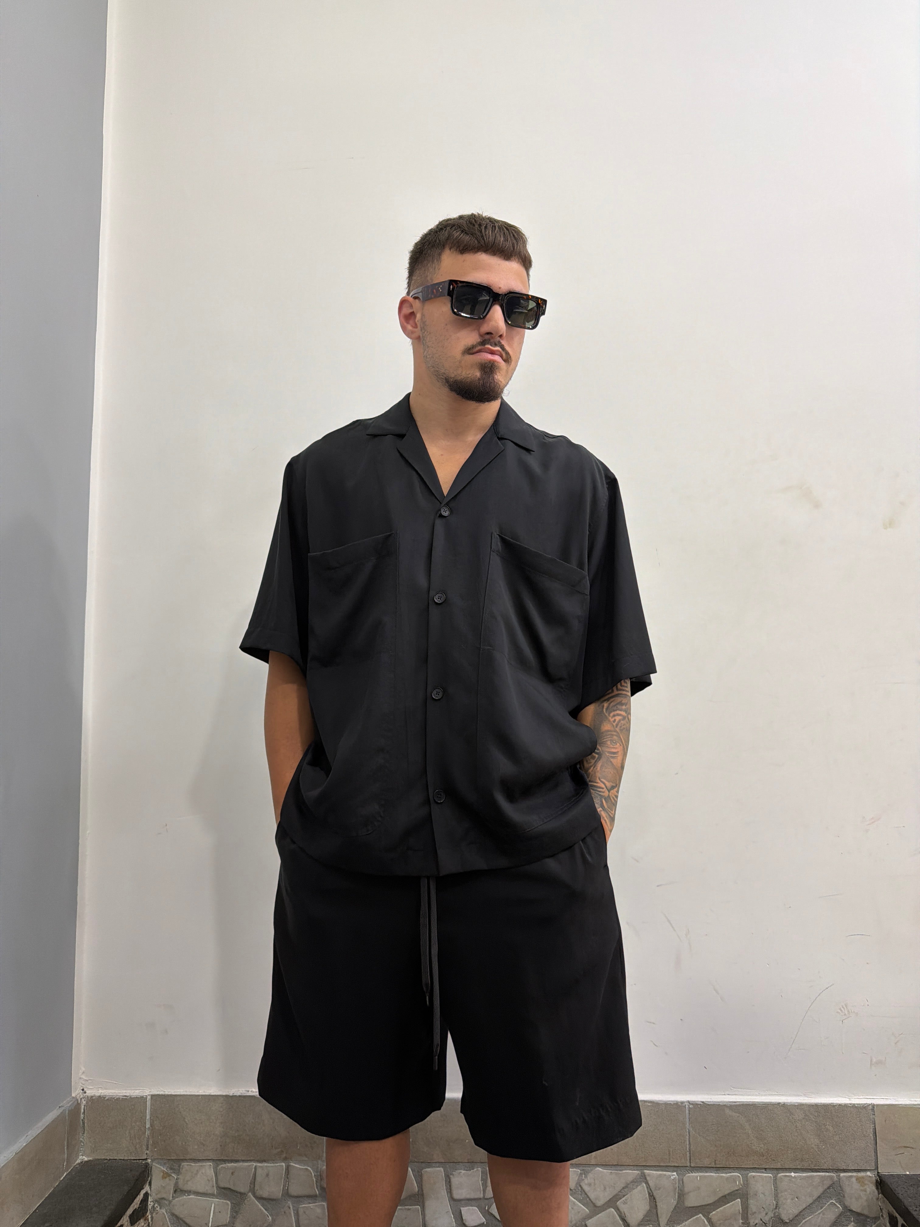 COORDINATO IM BRIAN LYOCELL CAMICIA E BERMUDA