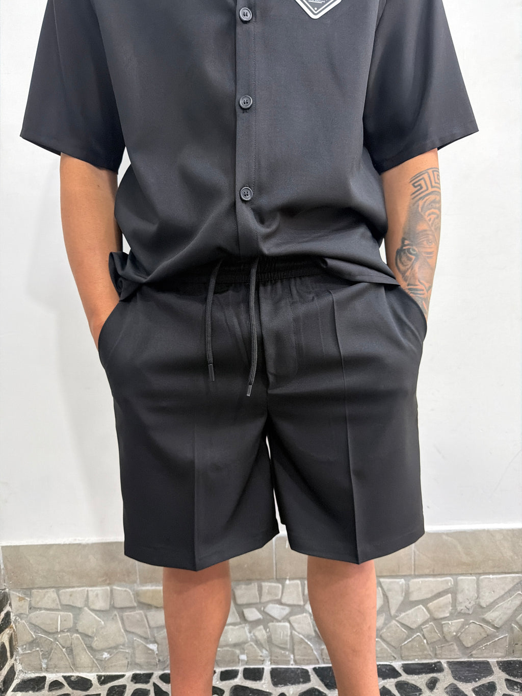 COORDINATO DIFFERENT BERMUDA E CAMICIA