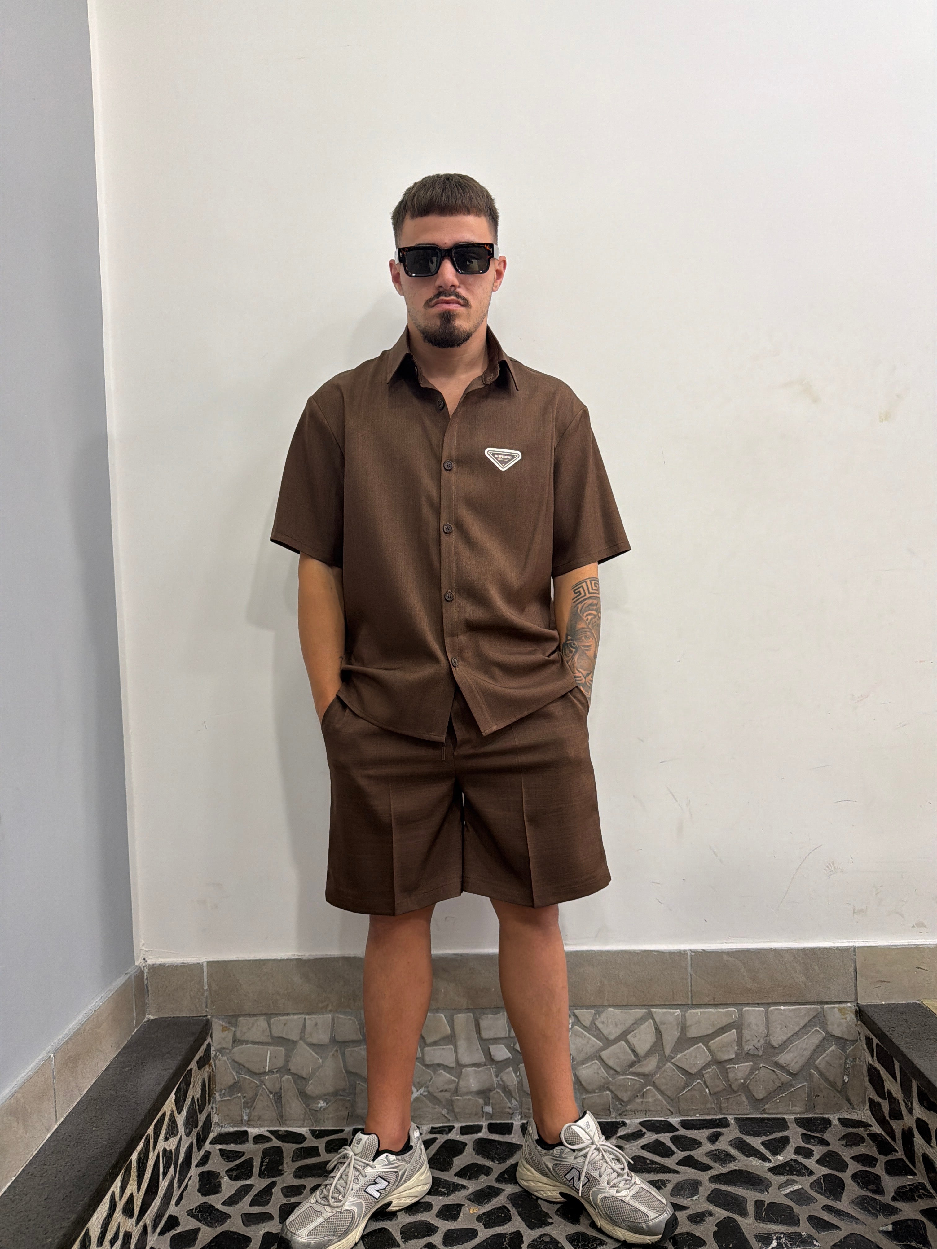 COORDINATO DIFFERENT BERMUDA E CAMICIA