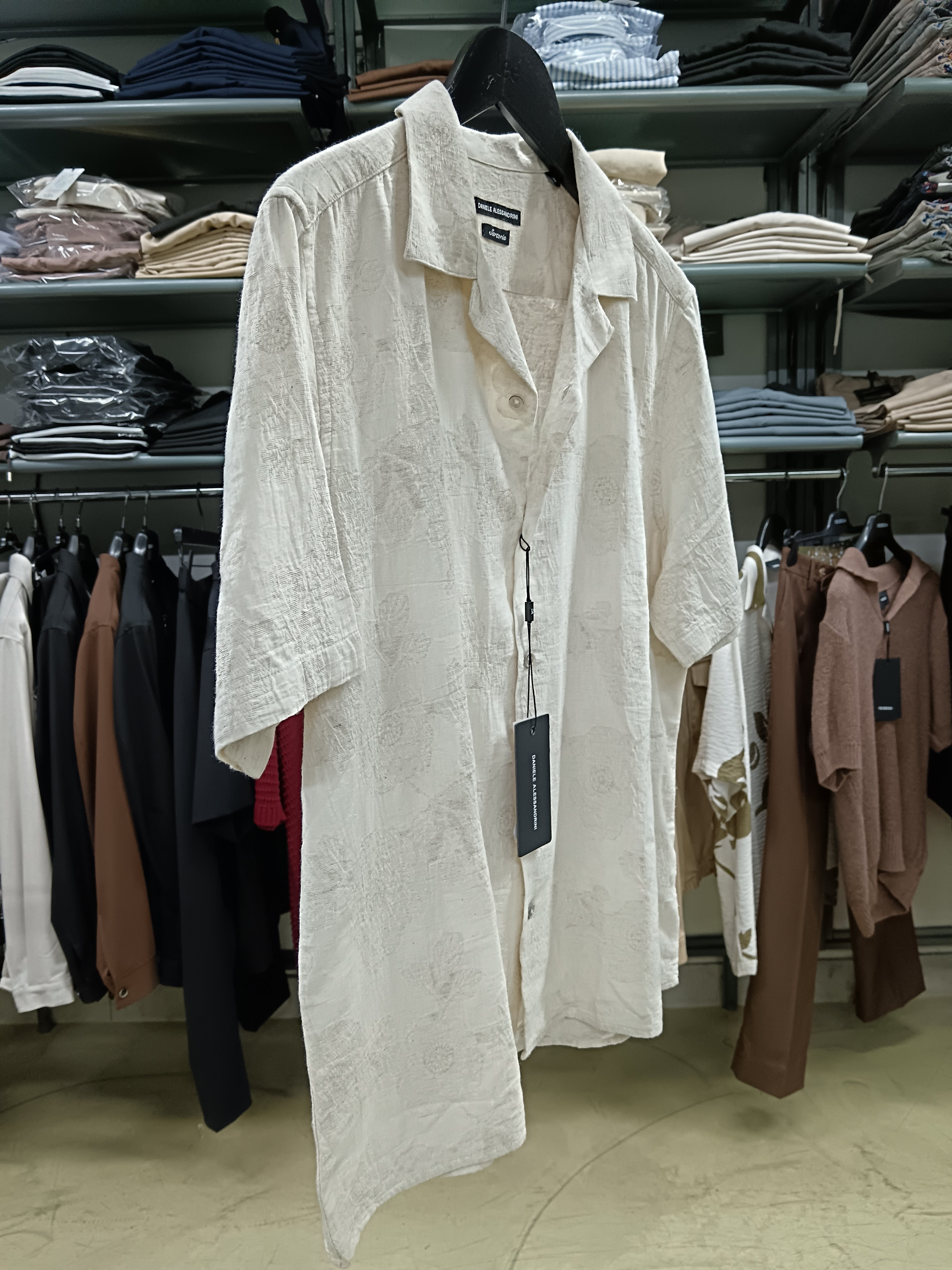 CAMICIA DANIELE ALESSANDRINI BOULING