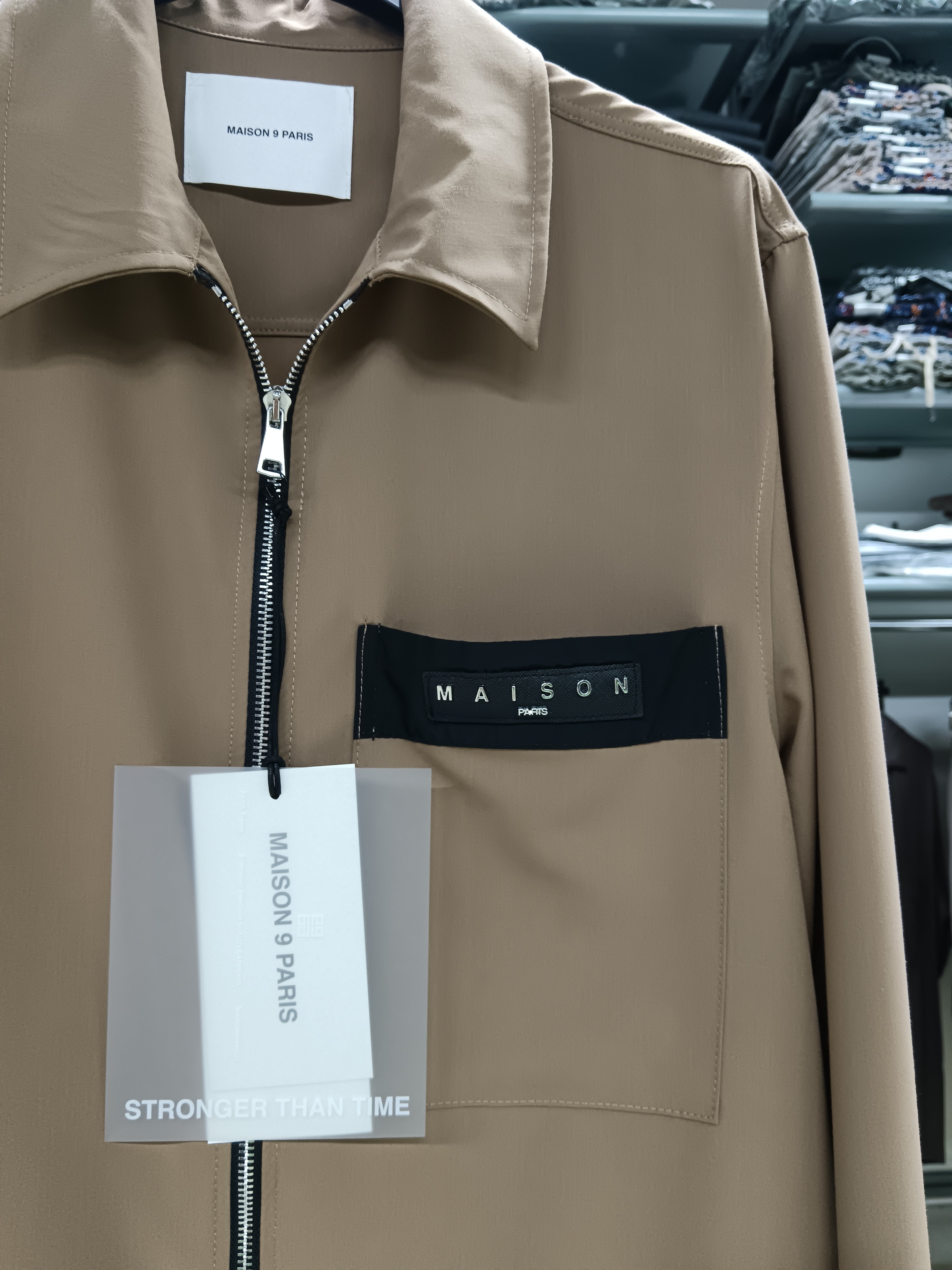 Coordinato MAISON PARIS camicia e pantalone beige