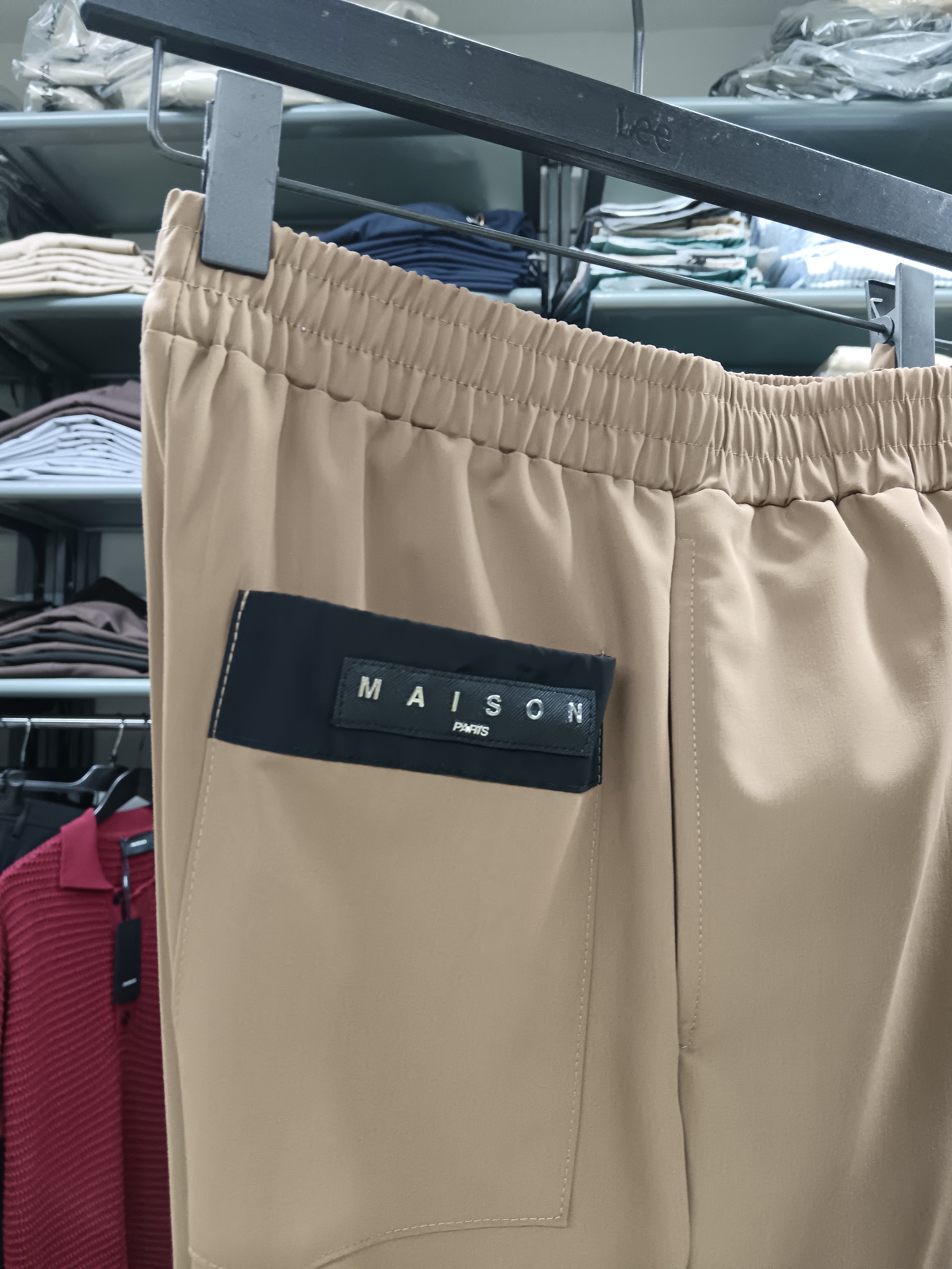 Coordinato MAISON PARIS camicia e pantalone beige