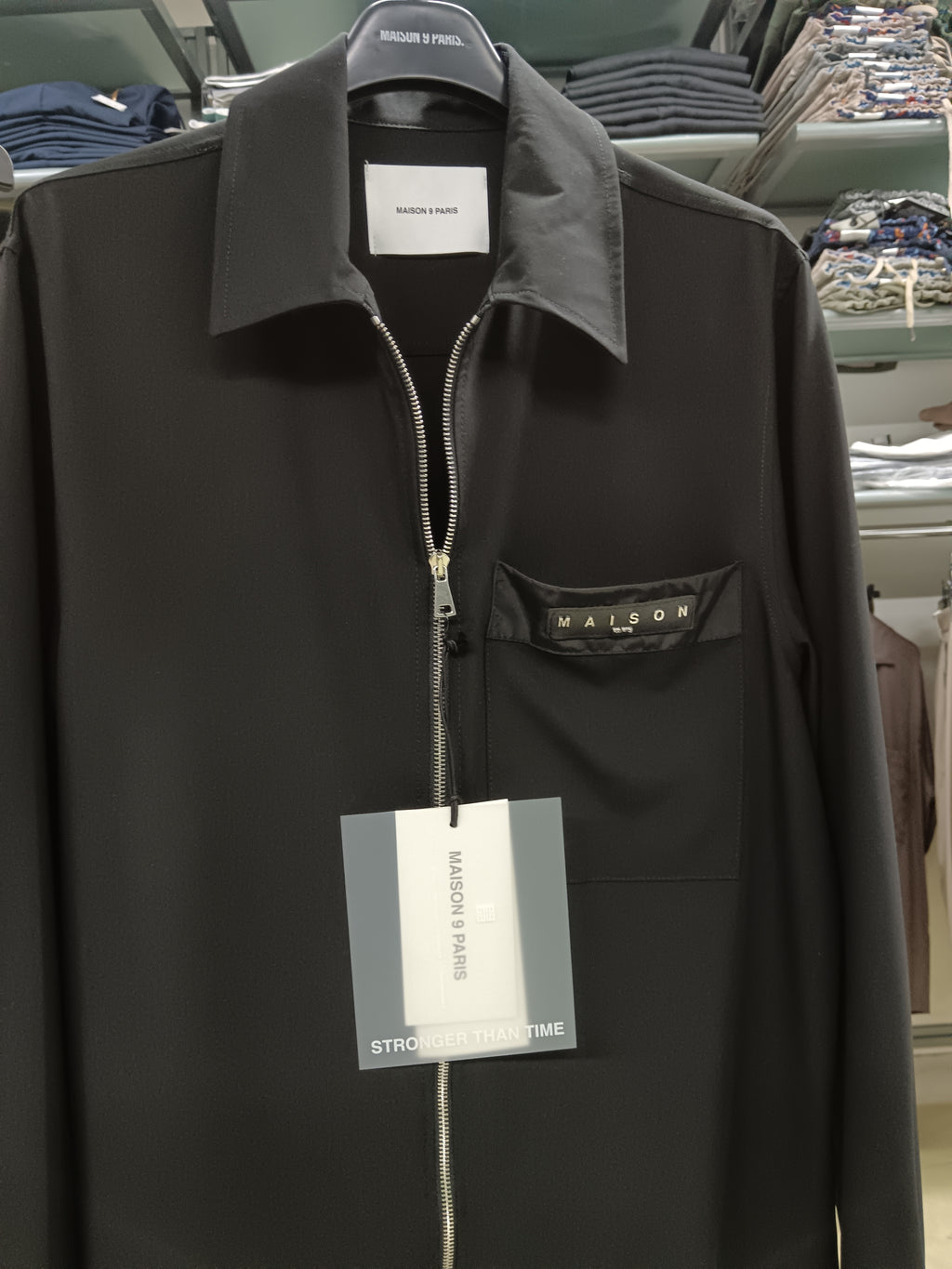 Coordinato MAISON PARIS camicia e pantalone nero