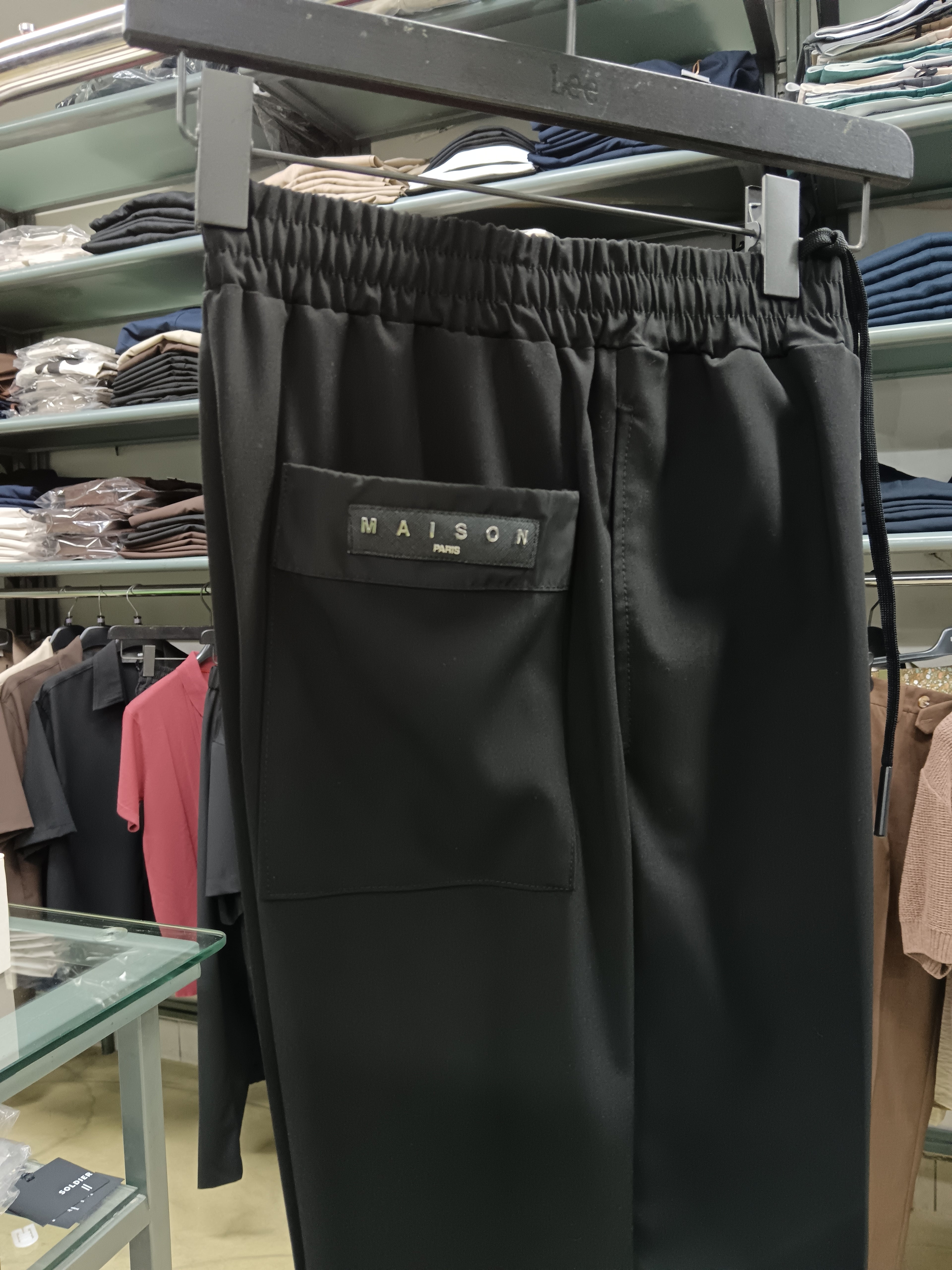 Coordinato MAISON PARIS camicia e pantalone nero
