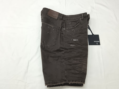 Bermuda jeans SOLDIER moro