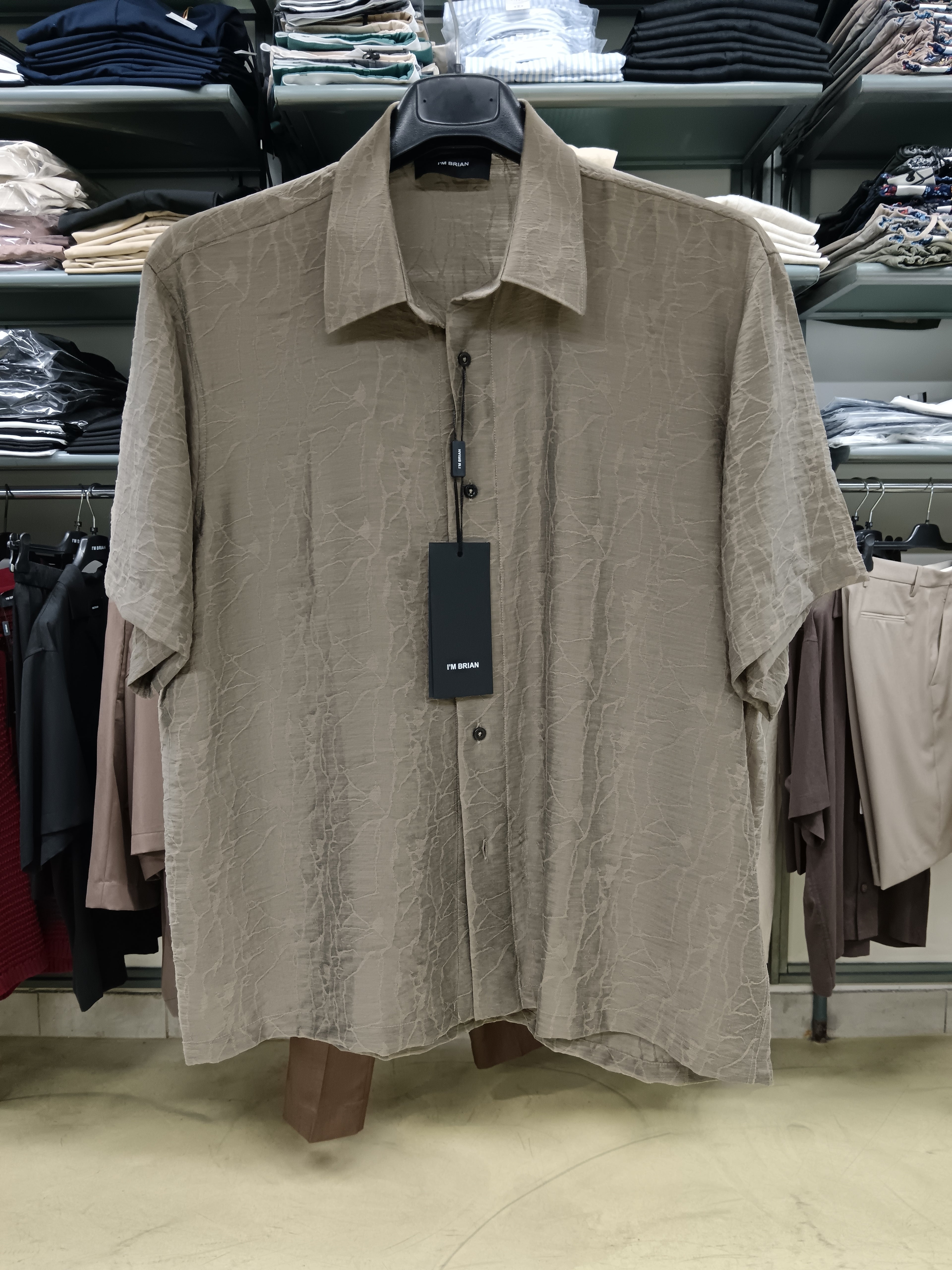 CAMICIA IM BRIAN JACQUARD