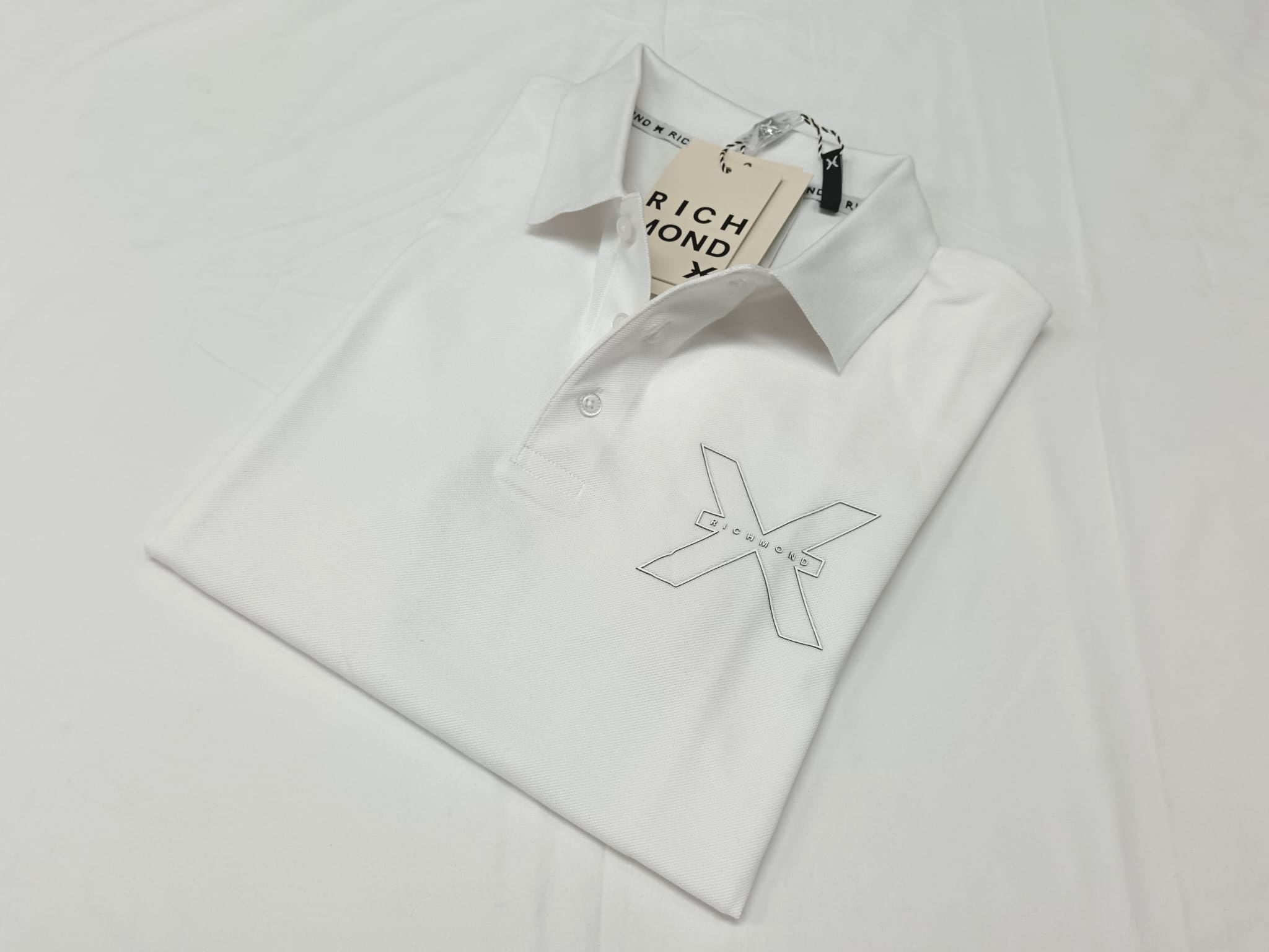 Polo RICHMOND uomo bianca