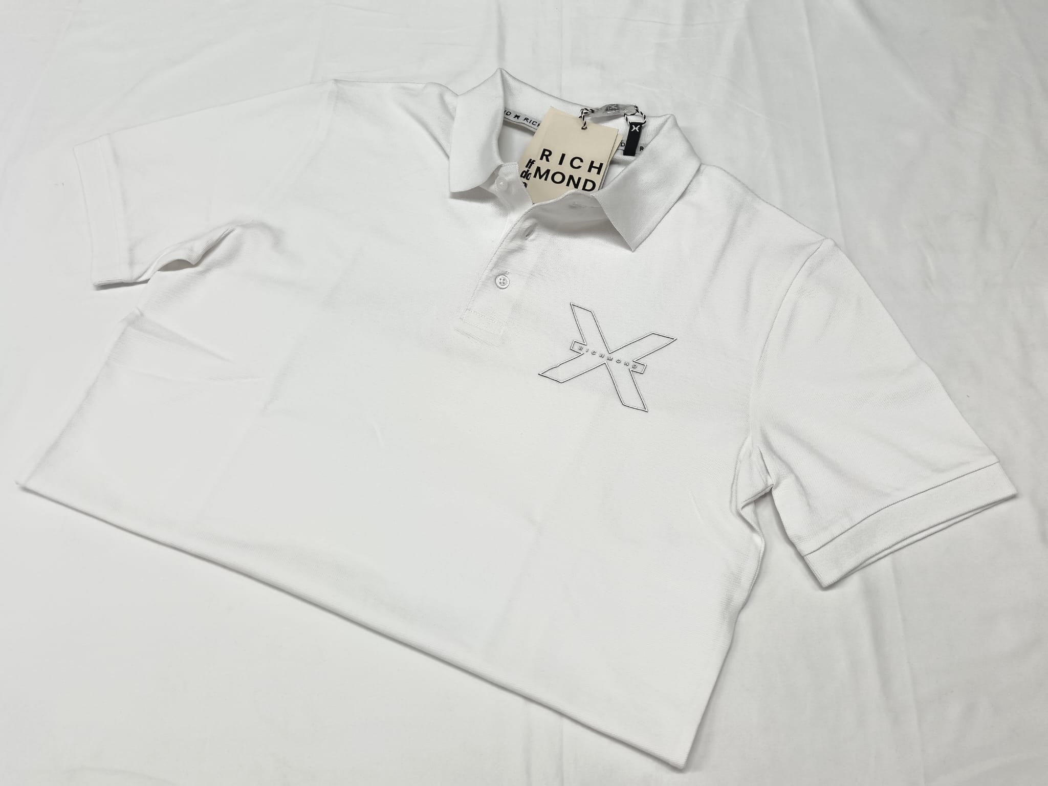Polo RICHMOND uomo bianca