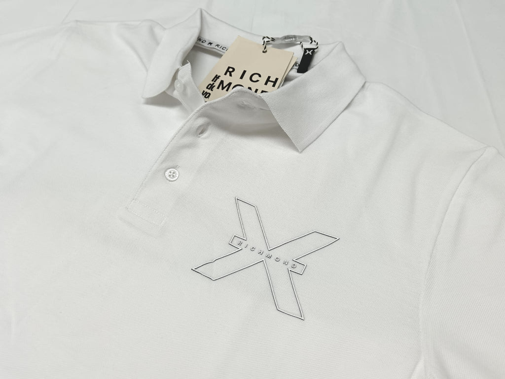Polo RICHMOND uomo bianca