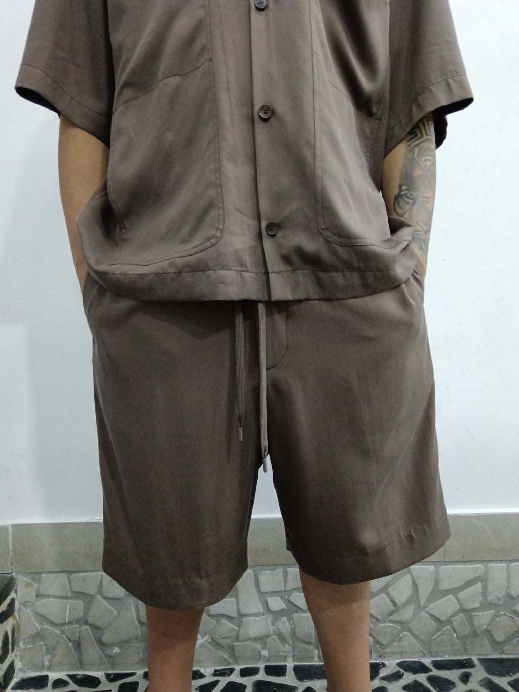 COORDINATO IM BRIAN LYOCELL CAMICIA E BERMUDA