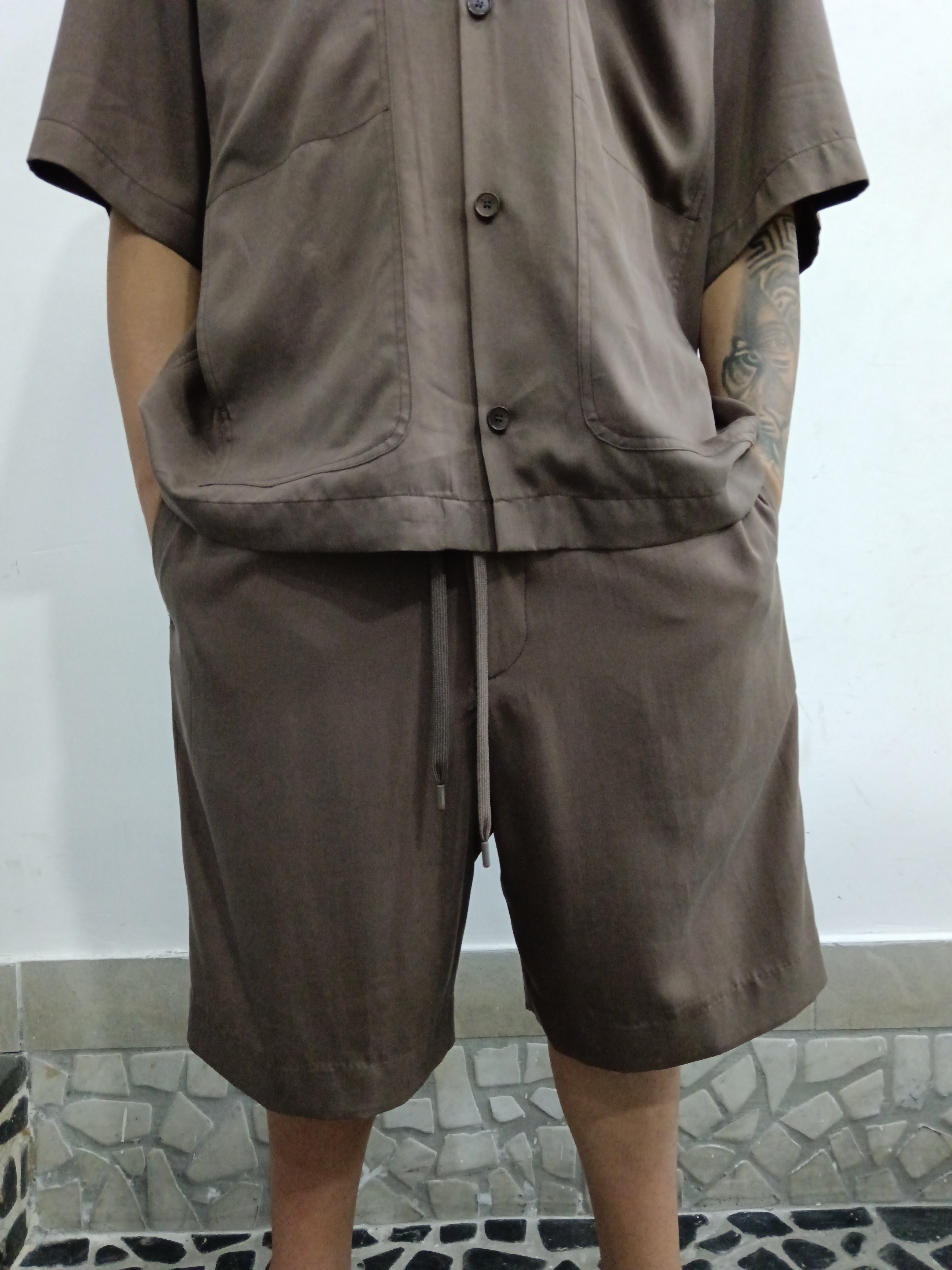 COORDINATO IM BRIAN LYOCELL CAMICIA E BERMUDA