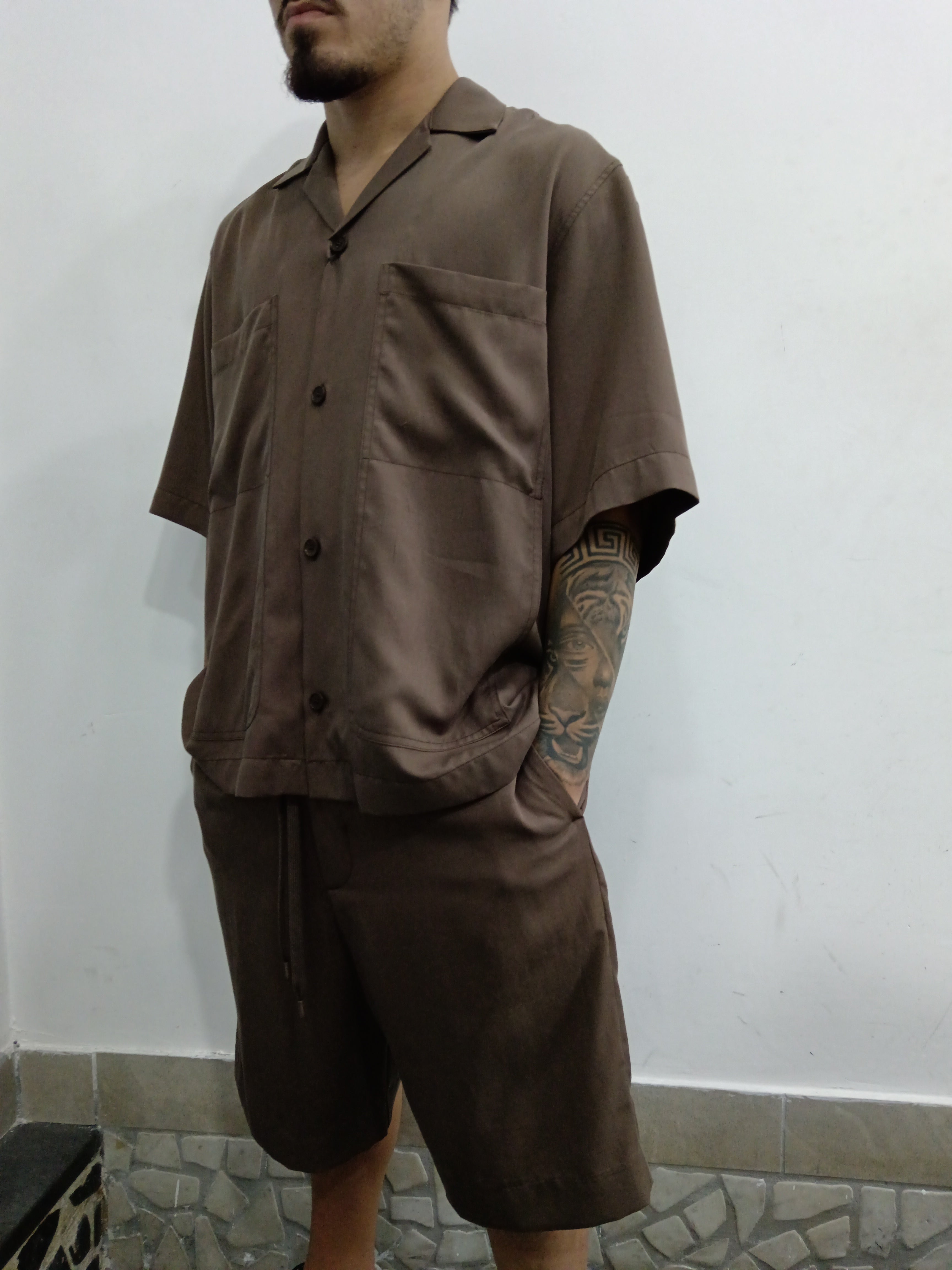COORDINATO IM BRIAN LYOCELL CAMICIA E BERMUDA